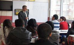 Halit Sen and Candidate Teachers